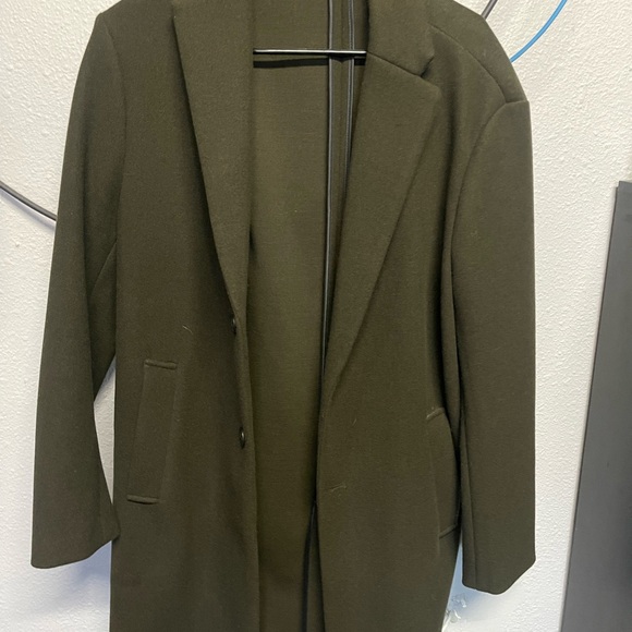 Zara Men Green coat - Picture 3 of 7